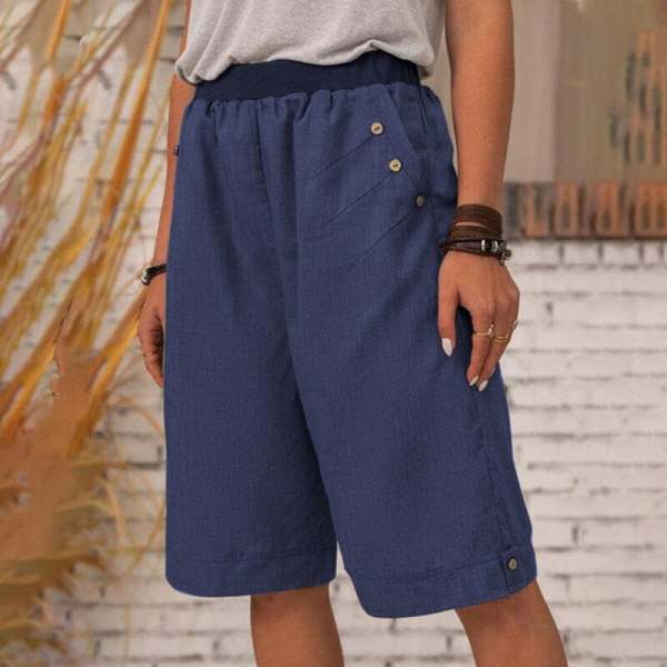 Women's summer casual pocket shorts