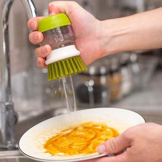 Multifunctional Pressing Cleaning Brush