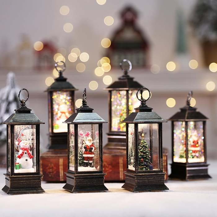 Color LED Christmas Crystal Lights