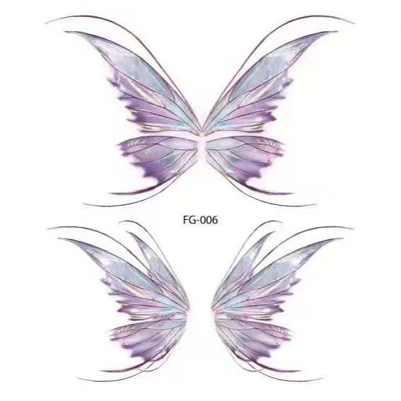 Hot Sale-Glitter Butterfly Temporary Tattoos