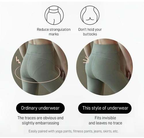 High Waisted Tummy Tuck Hip Lifting No Trace Wormwood Anti-bracterial Panties (7PCS PACK)