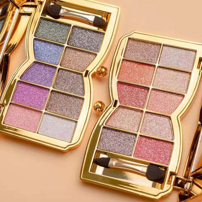 10 Colors Glitter Eyeshadow Palette