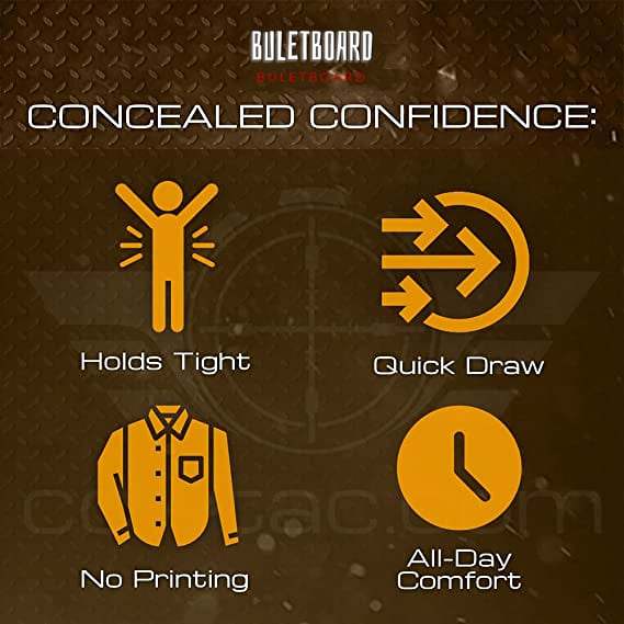 MEN/WOMEN'S CONCEALED HOLSTER T-SHIRT