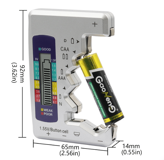 Battery Tester[Make Your Life Easier]