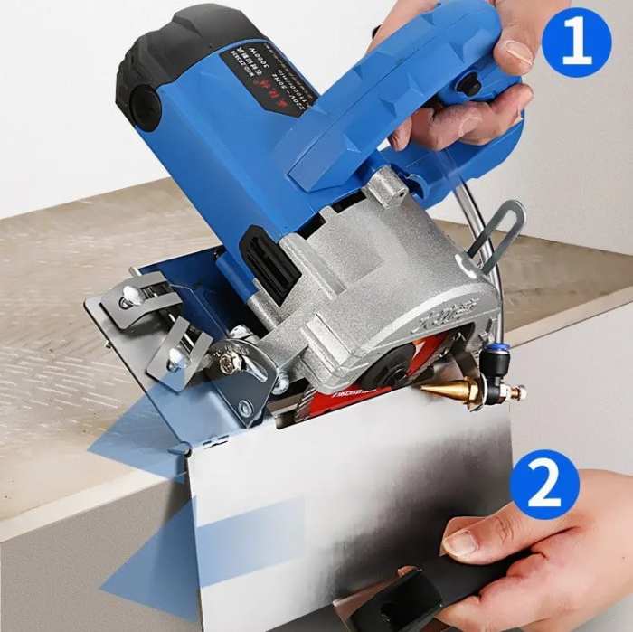 Tile 45  Chamfering Device