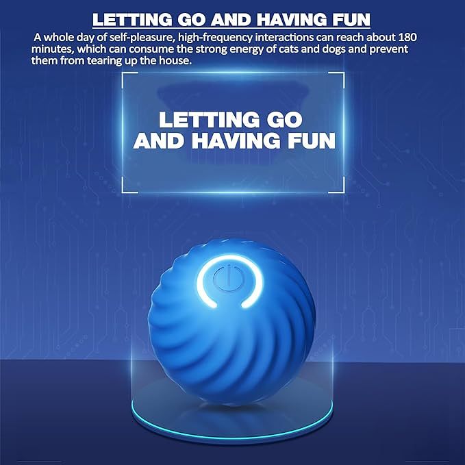 Automatic Smart Teasing Dog Ball That Can't be Bitten