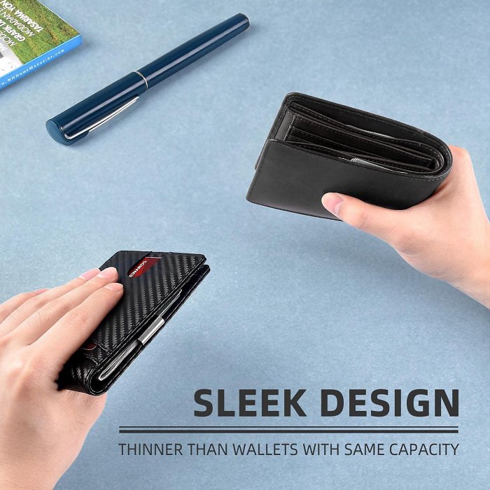 LAST DAY PROMOTION SAVE $20 Mens Slim Wallet Rfid Blocking
