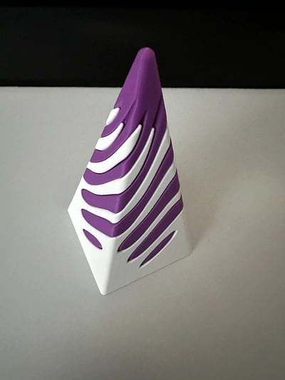 Impossible Pyramid Passthrough Sculpture