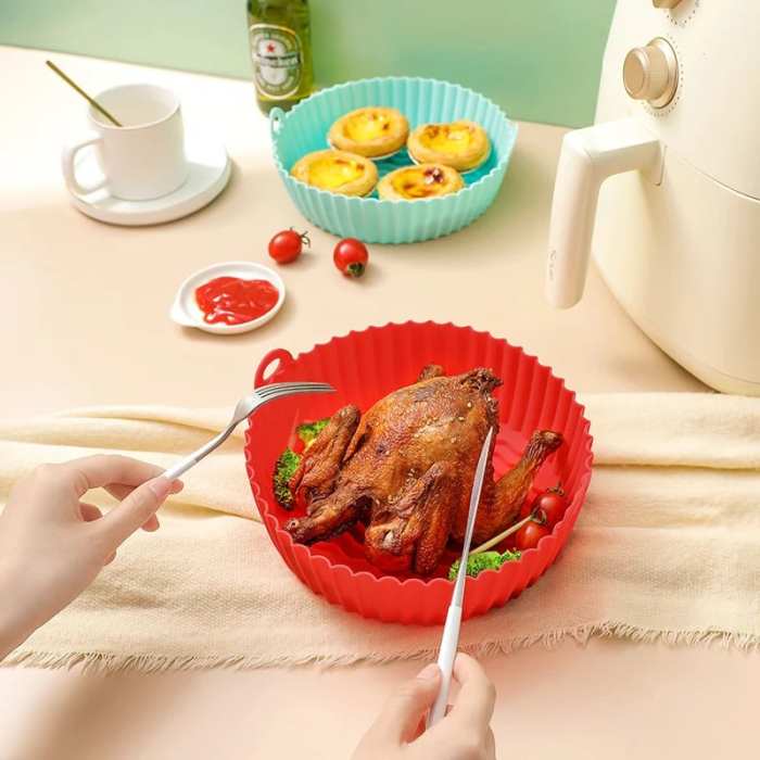Air Fryer Silicone Baking Tray