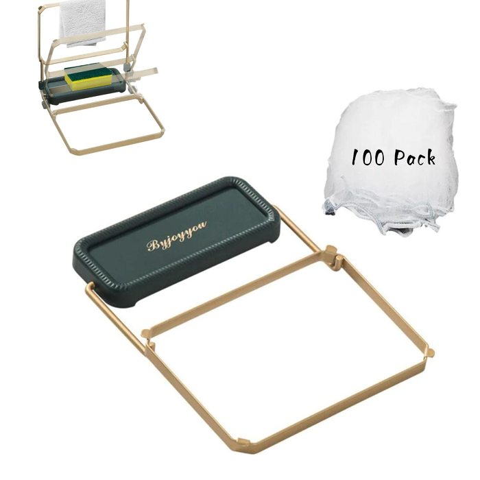 Kitchen Residue Filter Screen Holder(Includes 50 nets)