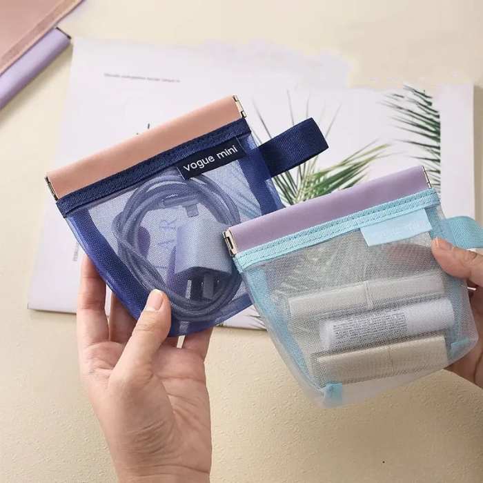 Portable Mesh Storage Bag (3Pcs)