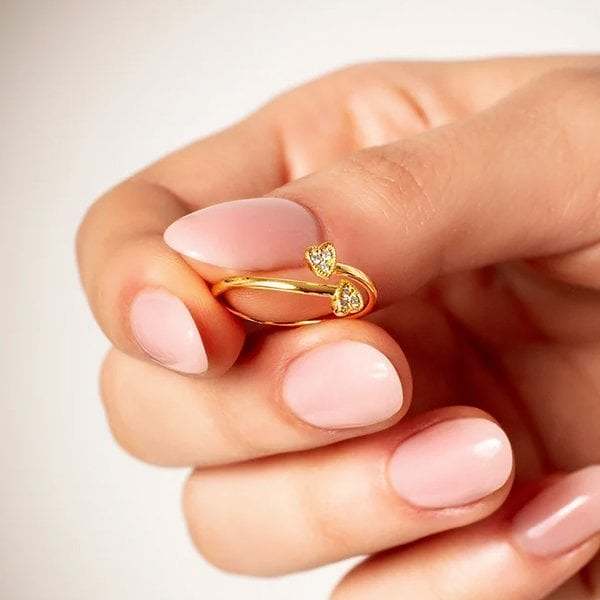 To My Bestie Ring - ''God put us together to be sisters by heart''