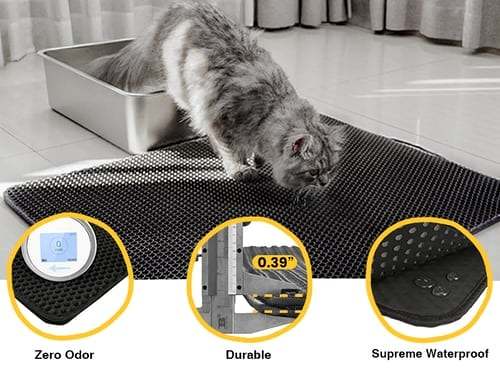 Non-Slip Cat Litter Mat