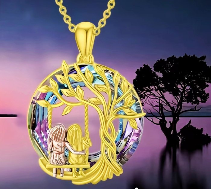 49% OFF--Tree of Life Sisters Necklace