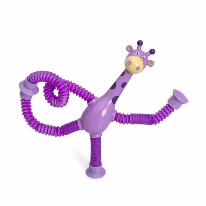 Toys Hot Sale - Suction Cup Pop Tube Giraffe Toys