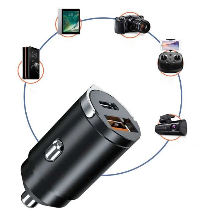 -Multi Compatible 100W Fast Charging Car Charger