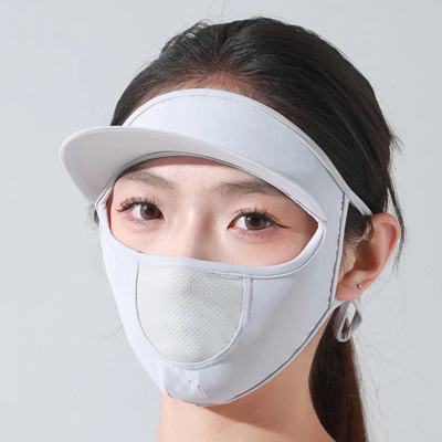 Summer Hot Sale- Ice Silk Sunscreen Face Mask