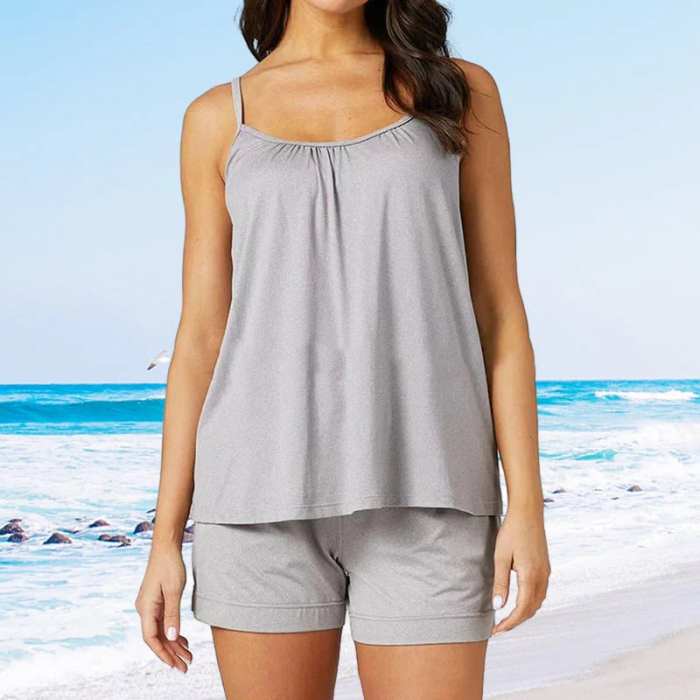 2024 Loose-fitting Tank Top With Built-in Bra