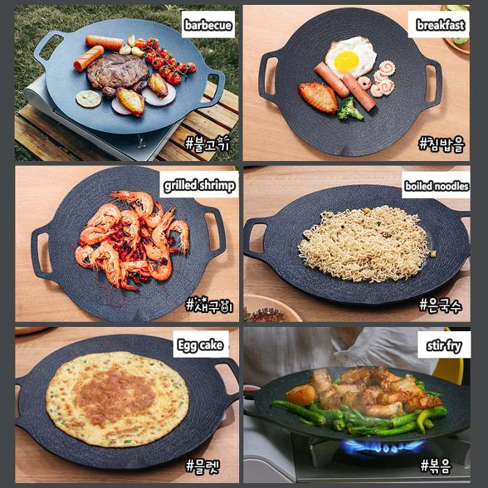 Multi-function Medical Sone Grill Pan Non-stick Pan