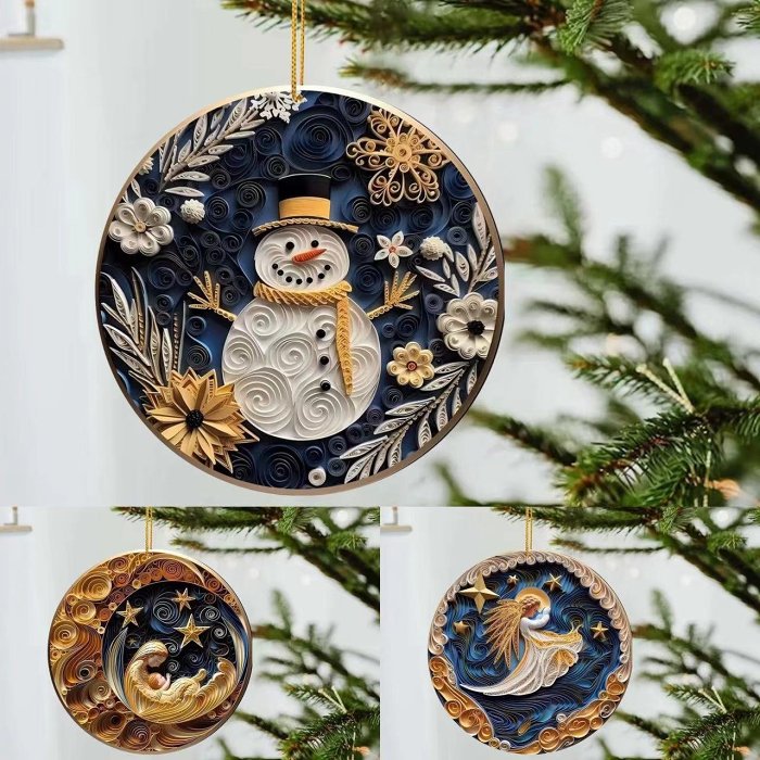2023 Handmade Ornaments With Good Wishes