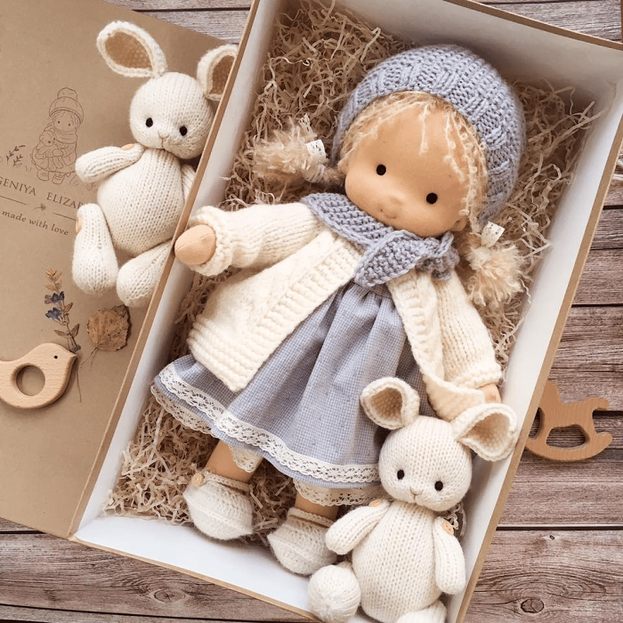 Handmade Waldorf Doll - Elena