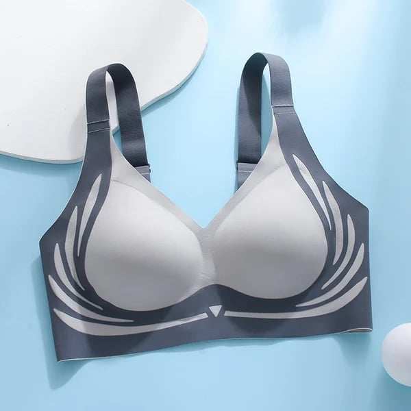 Super gather bra | Wireless Push-up BraNo more sagging breasts