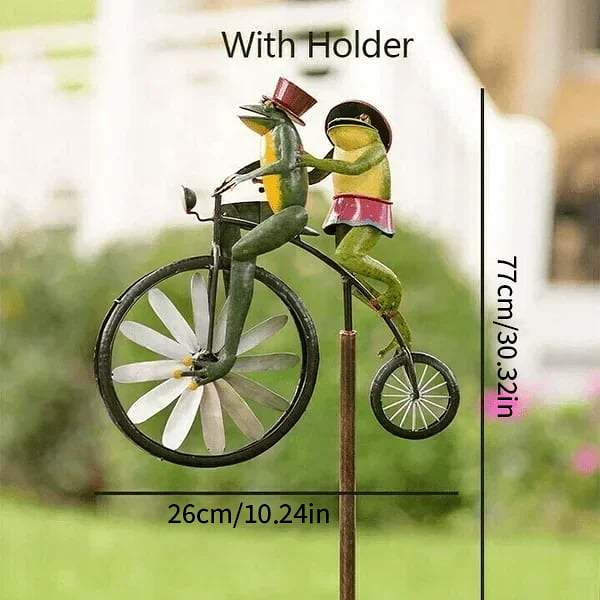 Vintage Bicycle Metal Wind Spinner
