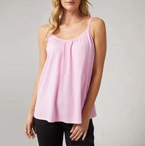 2024 Loose-fitting Tank Top With Built-in Bra