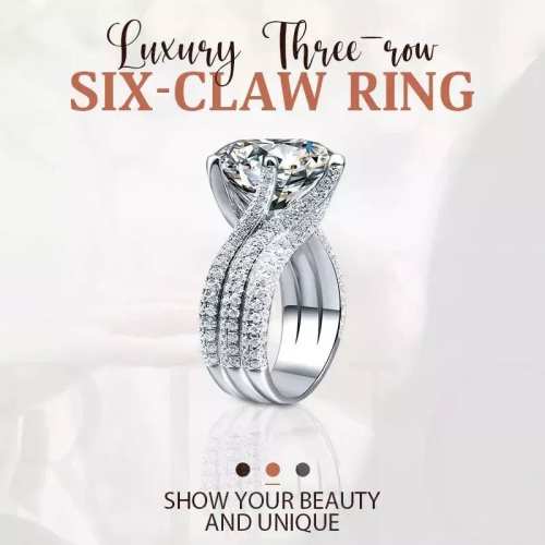 3 Carat Super Sparkling Moissanite Ring