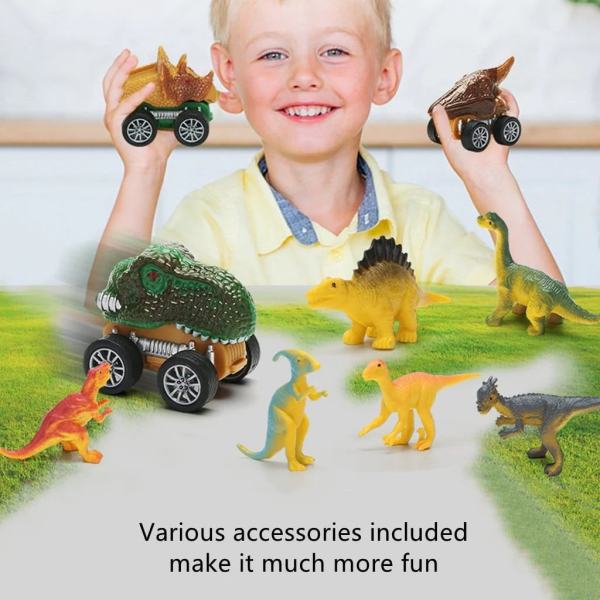 Dinosaur Musical Transporter（Buy 1 and get a 12-piece dinosaur kit）