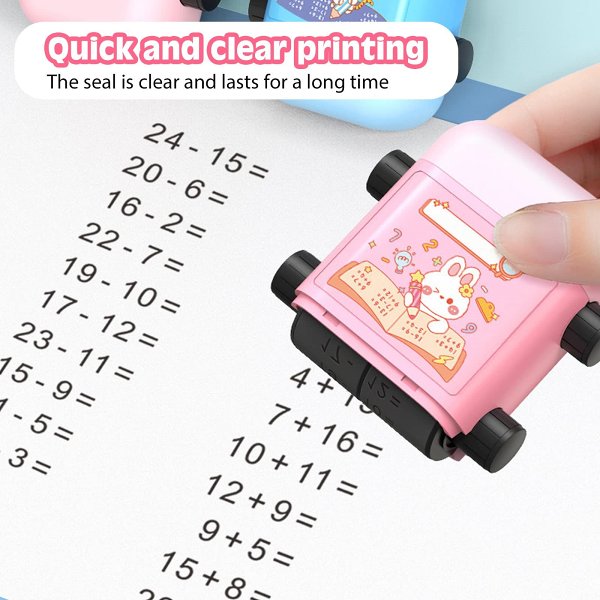 2 in 1 Math Stamps for Kids