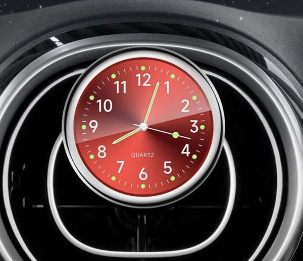 Vintage gift-Luminous decoration mini clock for car/motorcycle/Sewing machine/