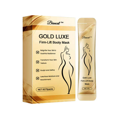 : %  Biancat Gold Luxe Firm-Lift Booty Mask