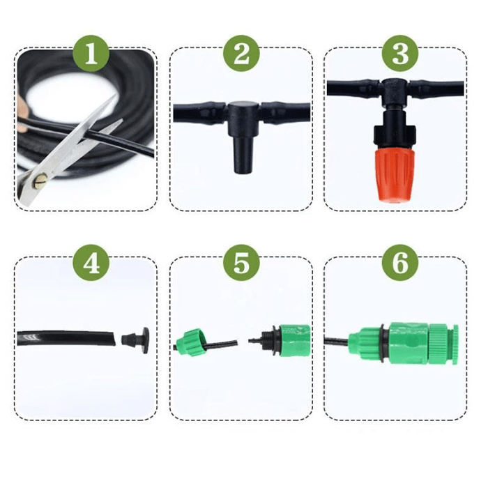 -Fog Cooled Automatic Irrigation System