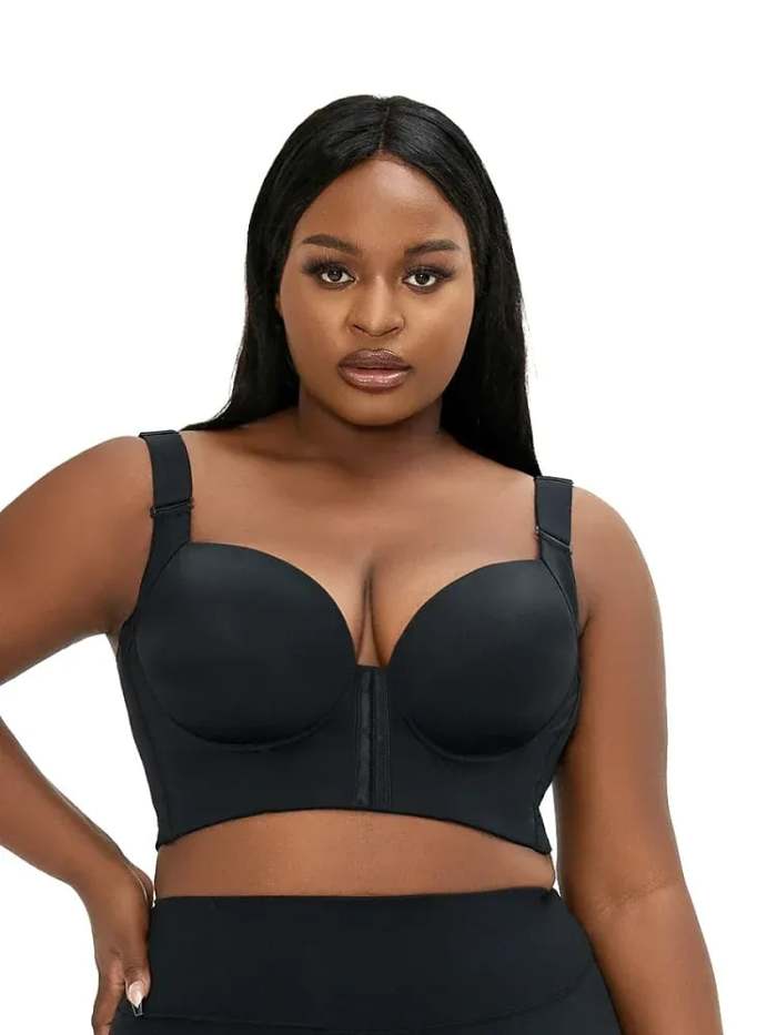 New Front Closure Comfortable Back Smoothing Bra