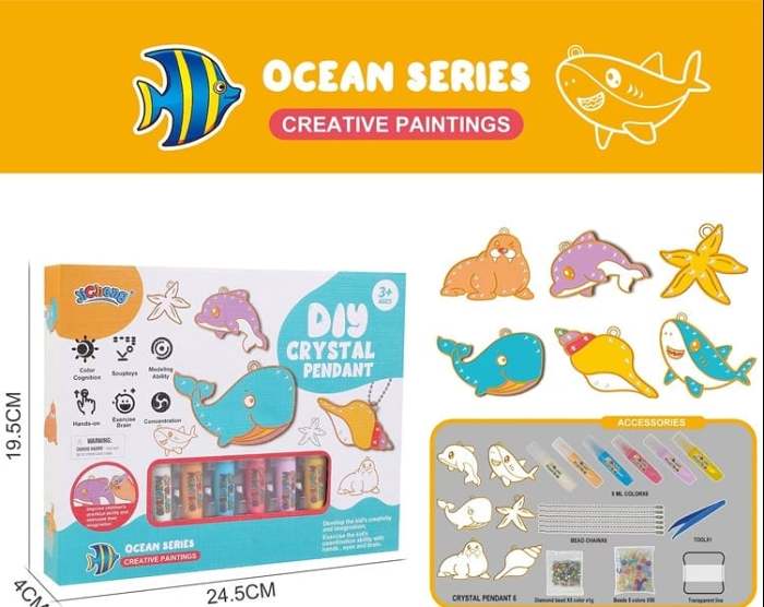 DIY Crystal Paint Arts and Crafts Set Create Your Own Arts and Craft