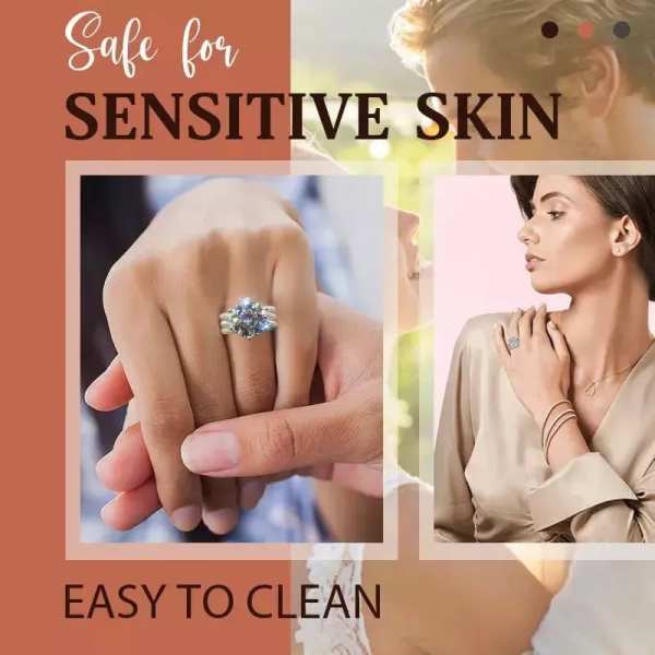 3 Carat Super Sparkling Moissanite Ring