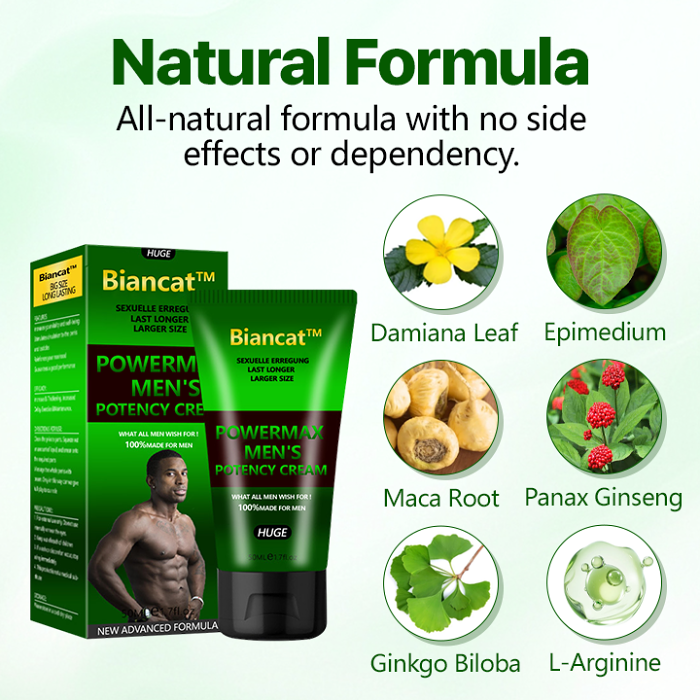 Biancat PowerMax Men's Potency Cream