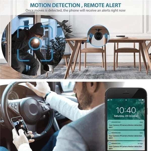Mini 1080p HD Wireless Magnetic Security Camera