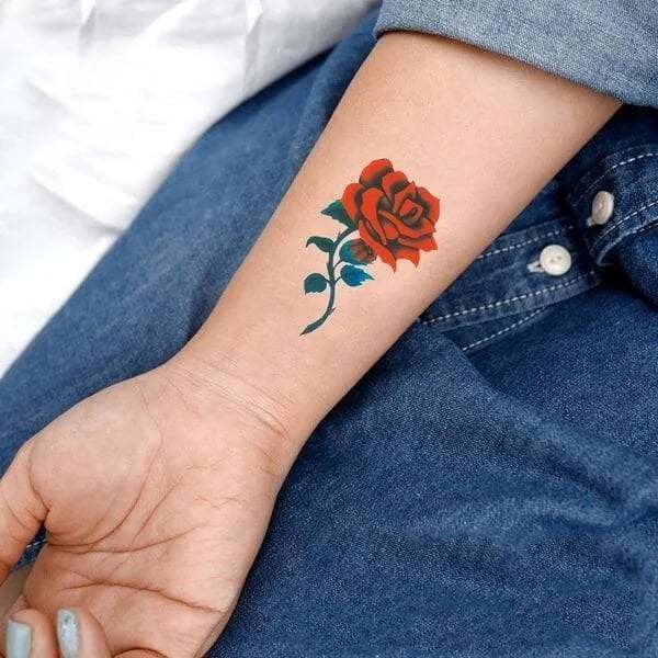 Trendy 3D Tattoo Stickers 50 PCS