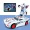 White-Police Car