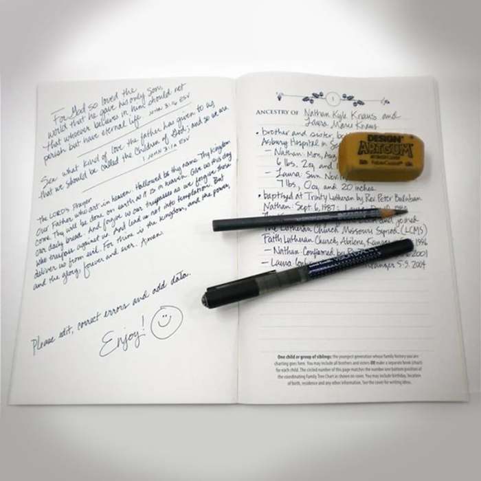 2023 Family Tree Notebook - Memories Of Ancestors