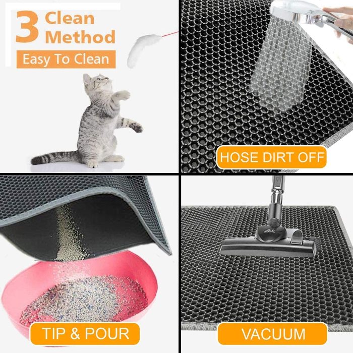 Non-Slip Cat Litter Mat