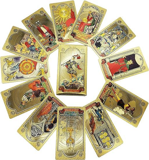 Explore the Mystical World of Tarot Gold Foil Tarot
