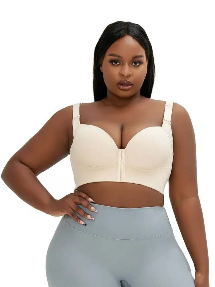 New Front Closure Comfortable Back Smoothing Bra