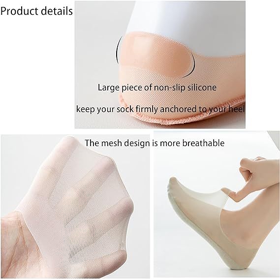 SUMMER HOT SALE-Invisible Ice Silk Breathable Socks