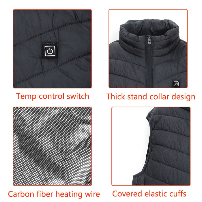 New Unisex Warming Heated Vest