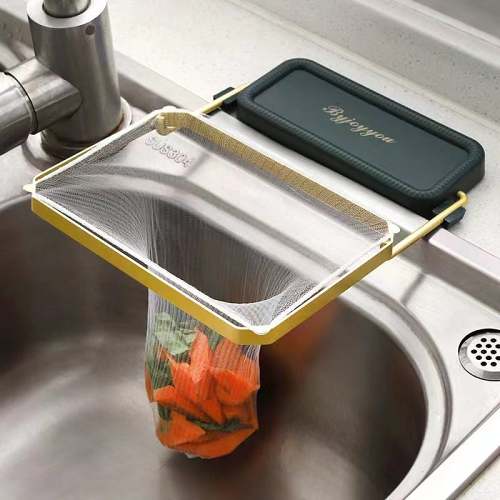 Kitchen Residue Filter Screen Holder(Includes 50 nets)