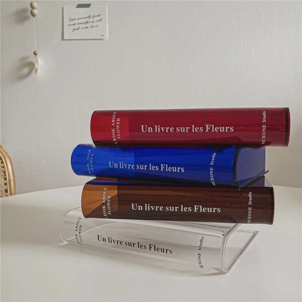 Books About Flowers - Book Vase