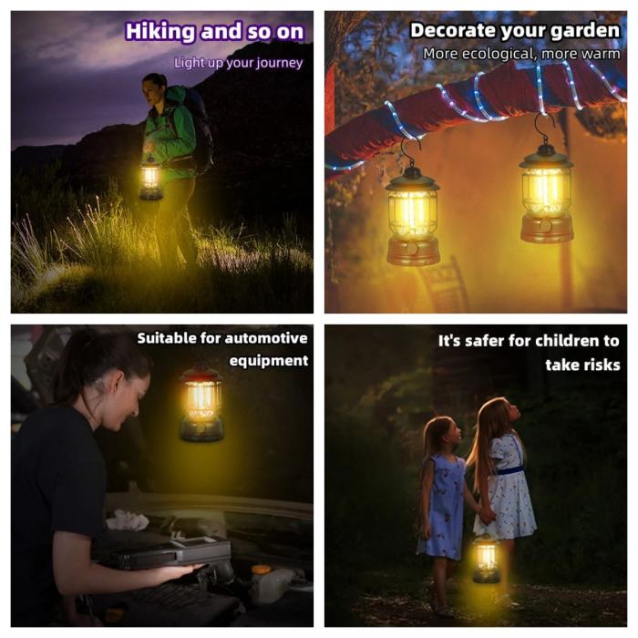 Portable Retro Camping Lamp